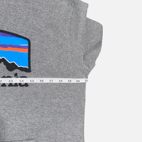 Patagonia Fitz Roy Horizons Uprisal Hoody Outdoors Comfy Regular Fit Grey (SZ M) - Picture 5 of 11